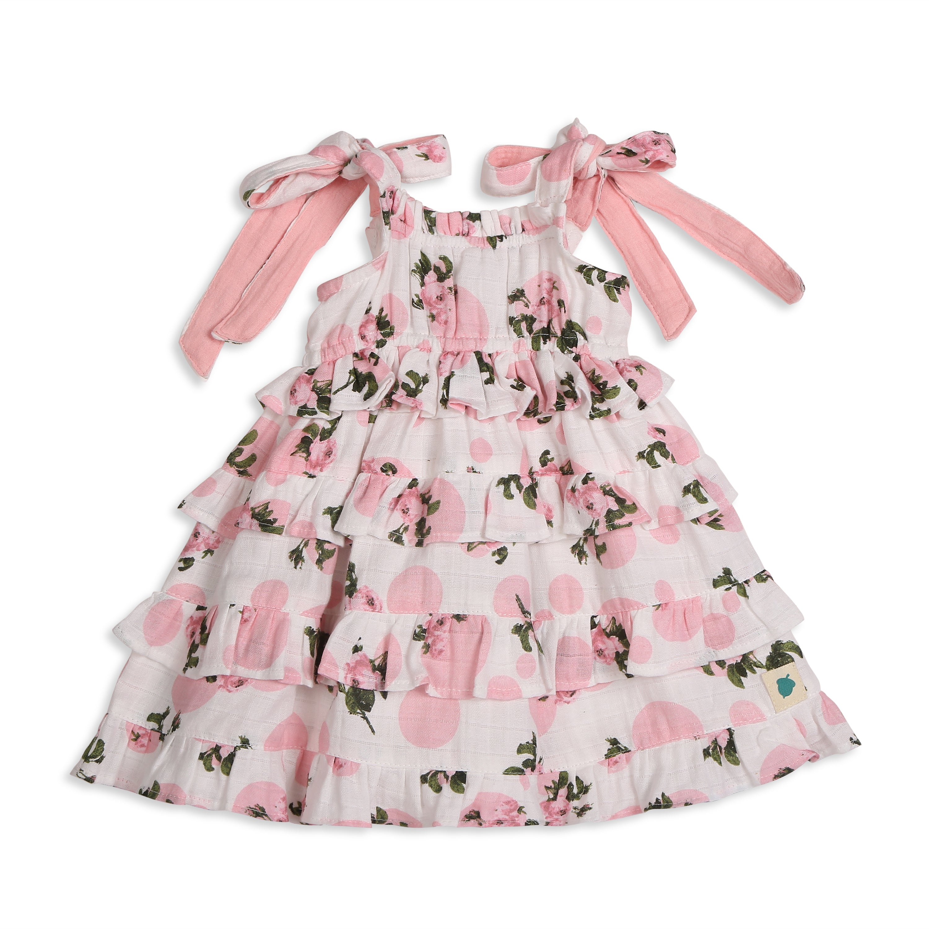 Eva Tea Rose Dress - Main Image