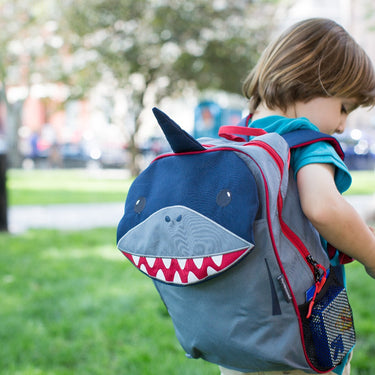 My Milestones PVC-FREE 3D Animal Series Kids/Toddlers Fun Backpack - Shark.