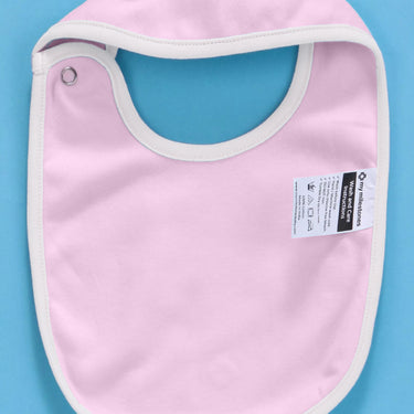 Bibs - Value Set 3 pcs - Girls - Baby Pink/Aqua/White - MyMilestones 