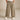 Harper Wide Leg Twill Darted Trousers - Beige - MyMilestones 