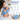 Baby Hooded Towel - Muslin Hood - Blue Bell Solid - MyMilestones 