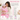 Baby Hooded Towel - Muslin Hood - Parfait Pink Solid - MyMilestones 
