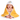 Baby Hooded Towel - Dual Layered - Samoan Sun - MyMilestones 