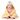 Baby Hooded Towel - Dual Layered - Samoan Sun - MyMilestones 