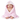 Baby Hooded Towel - Dual Layered - Parfait Pink - MyMilestones 