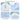 Baby Hooded Towel - Dual Layered - Blue Bell - MyMilestones 