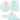 Baby Hooded Towel - Dual Layered - Blue Tint - MyMilestones 