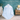 The Woofy Baby Hooded Towel - White & Blue Bell - MyMilestones 