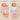 "Memory Trove" Nursery Gift Set  - Long Sleeves - Bloomingdales Theme - Girls - Parfait Pink & White - 0 to 6 Months - (Pack of 7)