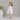 Double Cloth Duck Embroidered Dress  With Leggings
