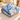 Azure Tropique Reversible Cotton Baby Blanket
