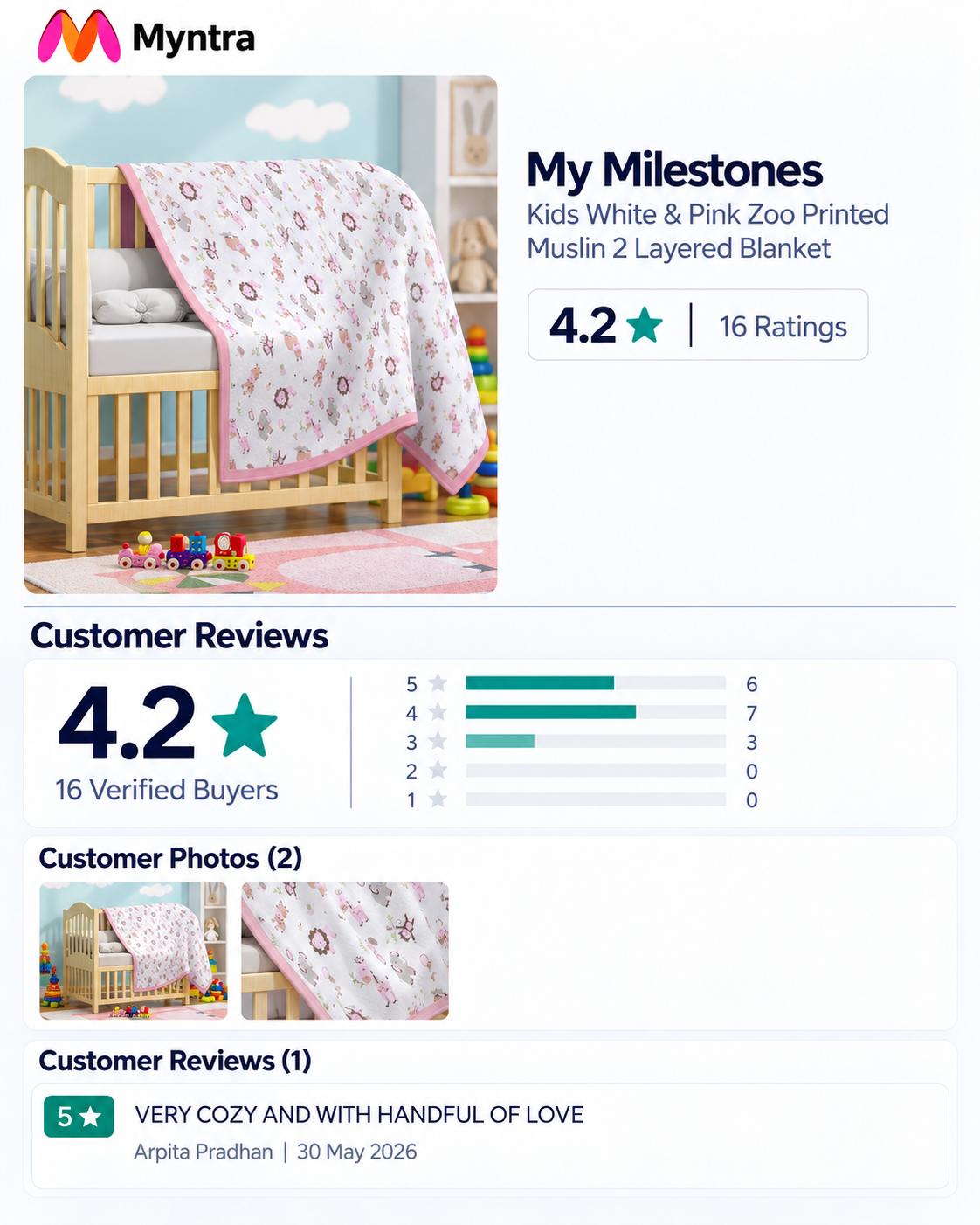 Baby Accessories Customer Review