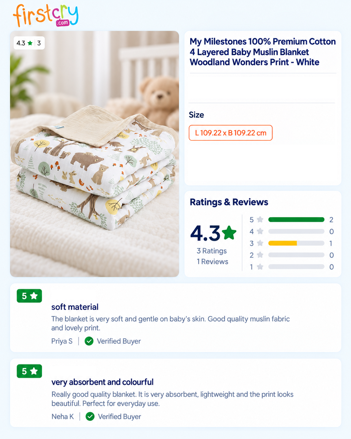 Baby Accessories Customer Review