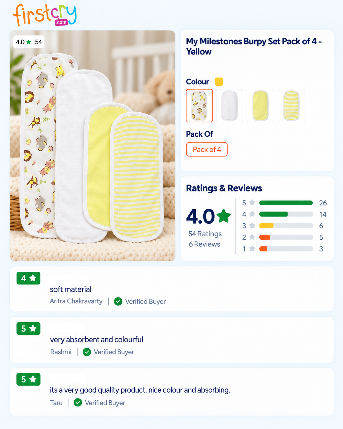 Baby Accessories Customer Review