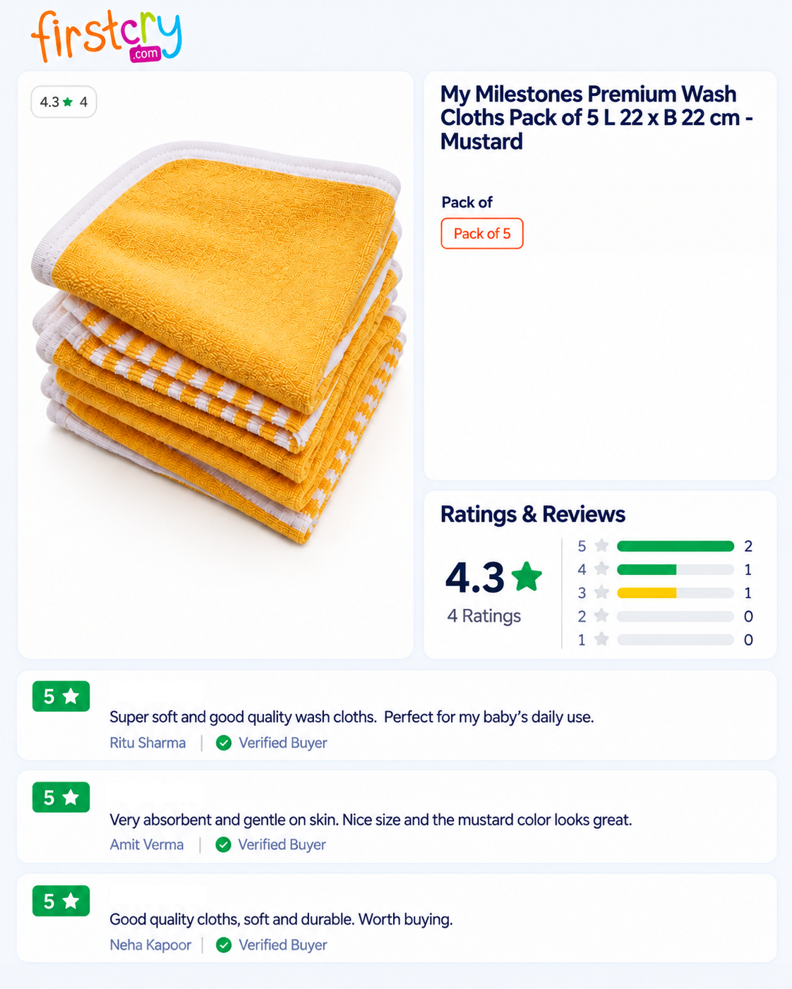 Baby Accessories Customer Review