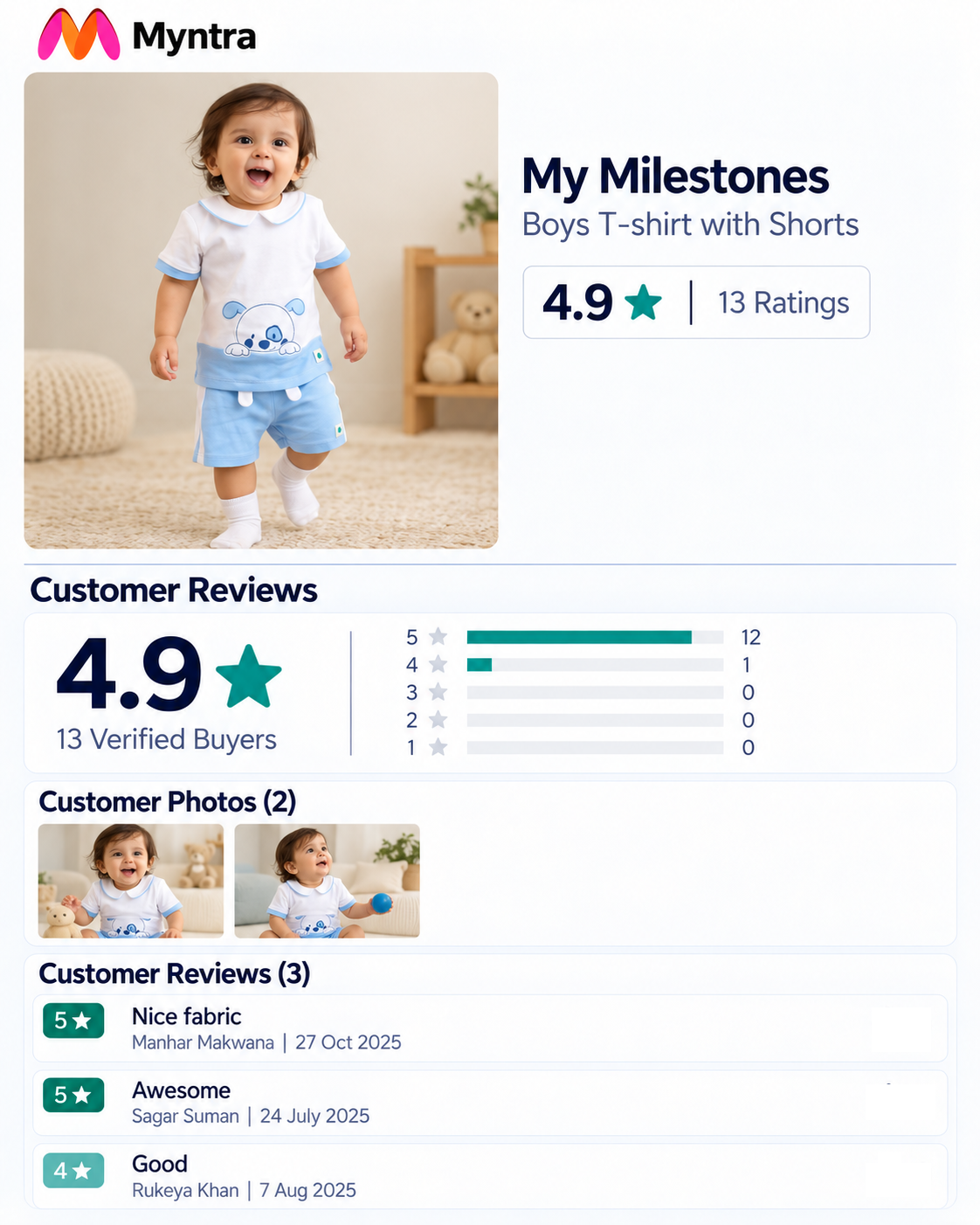Baby Fashion Customer Review