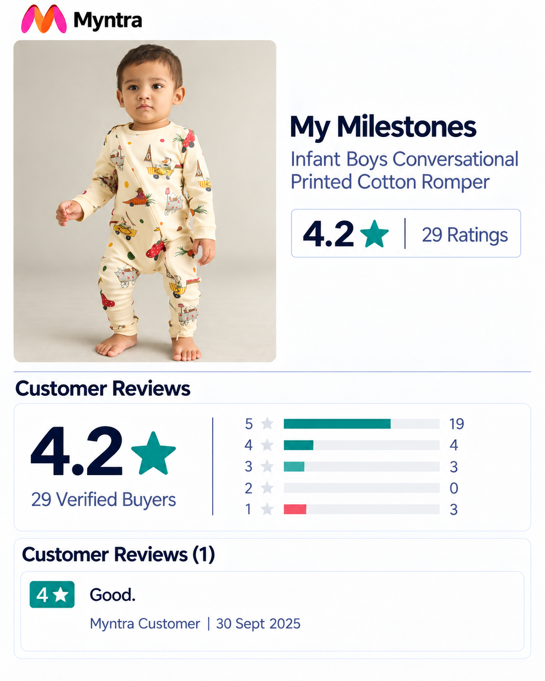 Baby Fashion Customer Review
