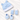 Accessories (Cap, Mittens, Booties) Gift Set 3 Pcs - Boys - Blue