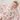 Muslin Blanket - 4 Layered - Tea Rose Print & Parfait Pink