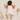Animal, Raglan Color Block Sleeves Romper
