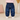 Daisy Embroidered Denim Joggers - Girls - MyMilestones 