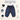 Daisy Embroidered Denim Joggers - Girls - MyMilestones 