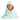 The Wolley Baby Hooded Towel - White & Blue Tint - MyMilestones 