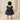Daisy Embroidered Front Tie-Knot Denim Dress - MyMilestones 