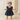 Daisy Embroidered Front Tie-Knot Denim Dress - MyMilestones 