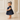 Daisy Embroidered Front Tie-Knot Denim Dress - MyMilestones 
