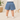 Paperbag Waist Denim Shorts - Girls - MyMilestones 