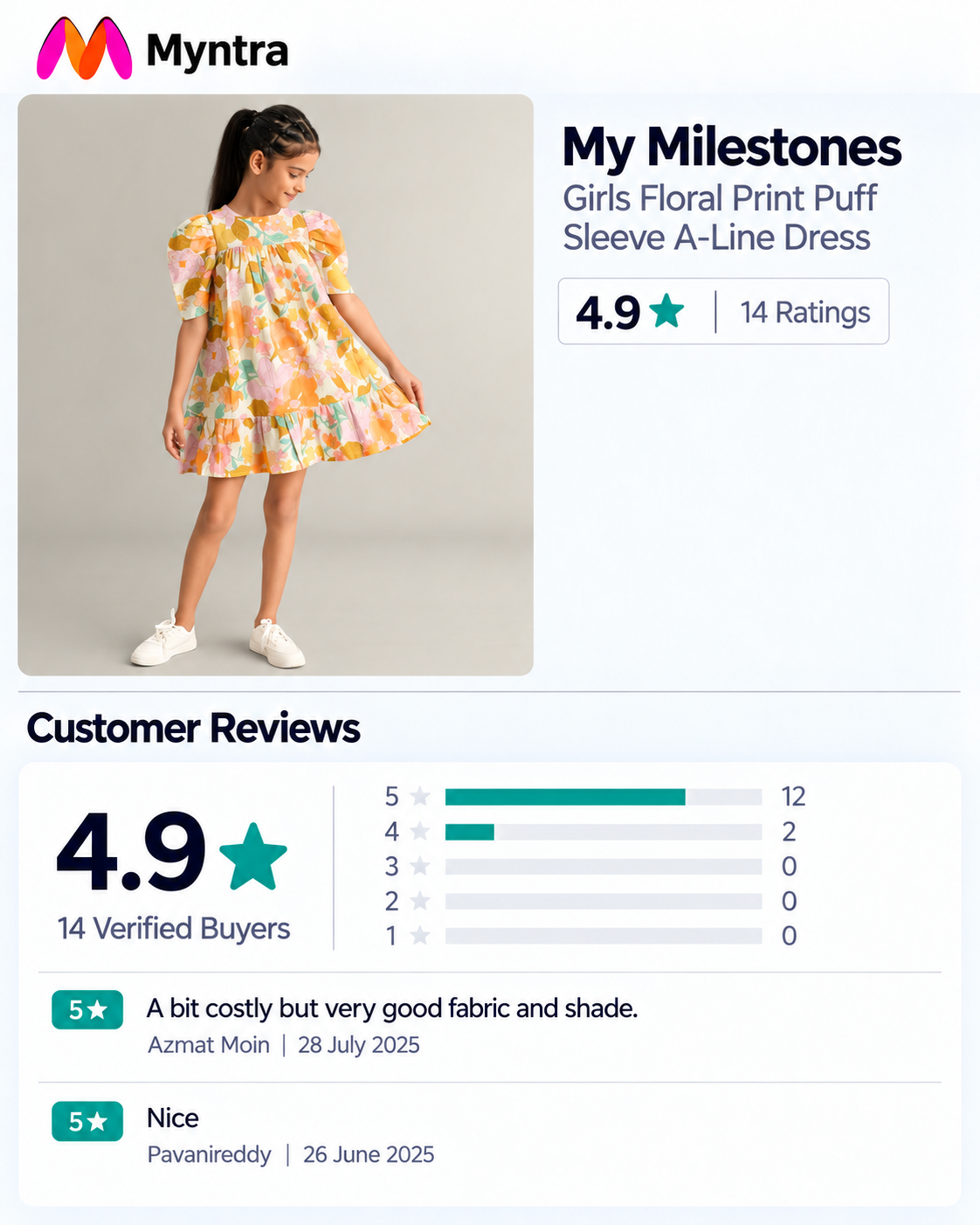 Customer review of Kids Fashion