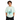 Drop Shoulder Tee With Gradiation Football Print - Dusty Aqua - MyMilestones 
