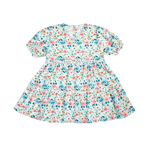 Tiered Dress - Floral Print