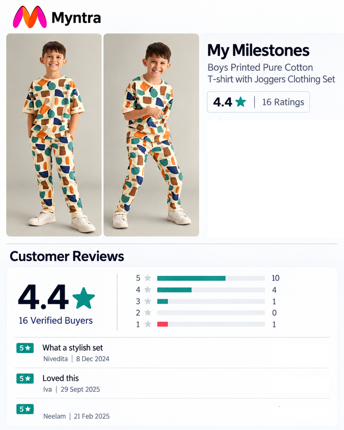 Customer review of Kids Fashion