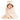 The Lumi Fox Baby Hooded Towel - White & Tropical Peach - MyMilestones 