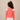 Eyelet Lace Ruffle Top - Hot Coral