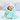 Baby Hooded Towel - Muslin Hood - Blue Tint Solid - MyMilestones 