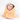 Baby Hooded Towel - Muslin Hood - Tropical Peach Solid - MyMilestones 