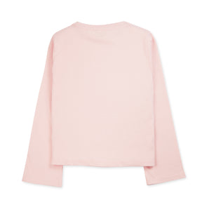 Round Neck Tee - Icy Pink