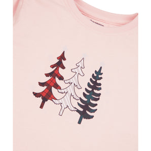 Round Neck Tee - Icy Pink