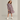 Dolman Sleeves Dress With Ruffles And Ladder Lace