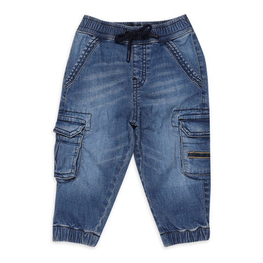 Pull On Jeans - Boys - Blue