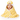 The Leo Baby Hooded Towel - White & Samoan Sun - MyMilestones 