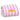 Golden Giggles Embroidered Kids Bath Towel - Parfait Pink & White