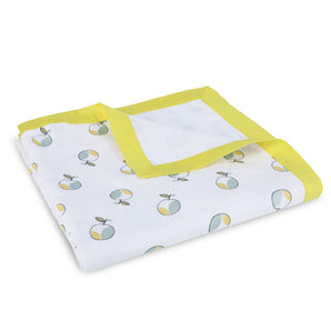 Muslin Blanket - 4 Layered - Apple Print