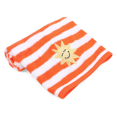 Hand Towel - Orange/White - MyMilestones 