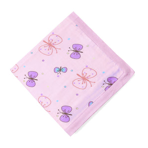 Muslin Blanket - 4 Layered - Butterfly Print