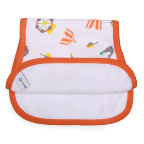 Luxe all-purpose Washcloths 2pc Set - Carnival Orange