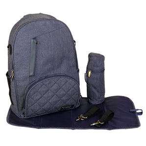 Suave Baby Diaper Bag Backpack - Denim Blue